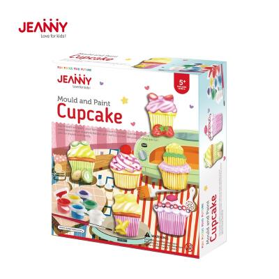 China Original Jeanny design mold and other toys painting cupcake from China in newest stock art and craft for sale