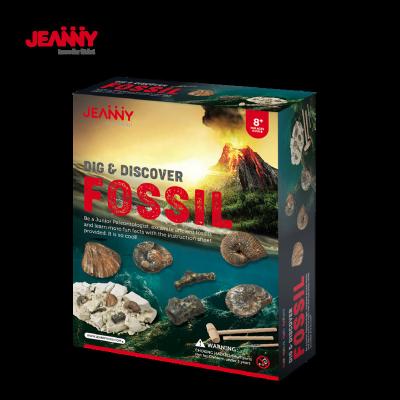 China Original Design Jeanny STEM Toys Educational Child Discover Fossil Excavation Kids Archeology Kit Toy for sale