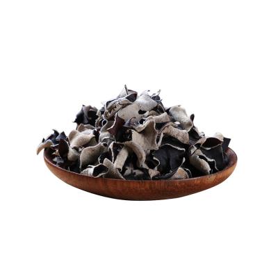 China Beautiful appearance dry fungus mushroom raw processing type dried black fungus strips slices for sale