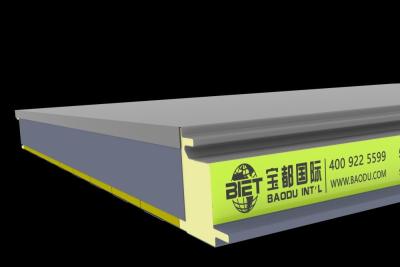 China Het Comité van ACS van de Rockwoolsandwich Opgeruimde Raad 4 van de Aluminiumsandwich Te koop