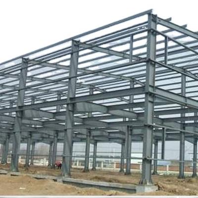 China Prefabricated Steel Warehouse Shed Metal Frame Modular High Quality Low Cost Metal Light Steel Mobile Warehouse for sale