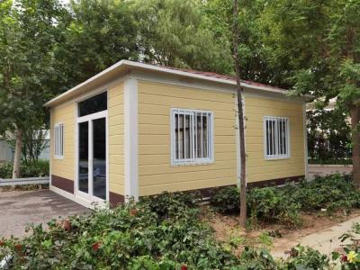 Китай Пакет Prefab стального дома контейнера 20ft 40ft складного плоский продается