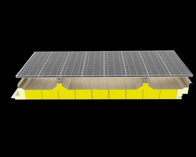 Chine Construction Glasswool Sandwich Panel Customized Length And Width à vendre