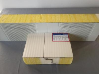 China Modern Glasswool Sandwich Panel Customized Surface Treatment Free Sample Available for sale