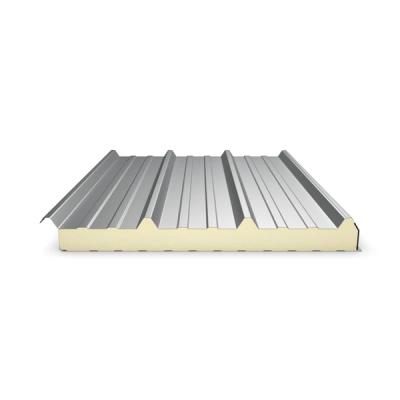 China 50-200mm Pu Insulation Polyurethane Sandwich Panels With Customizable Color And Surface for sale