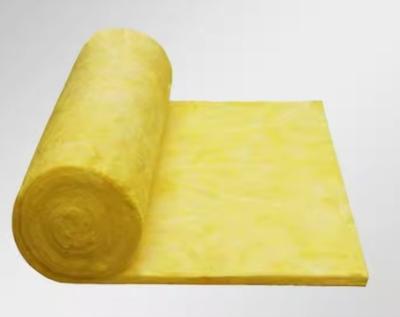 China Blanket Glass Wool Insulation Glass Wool Felt Rolls Insulation With Average Fiber Diameter 5-8μM And Density 10-48kg/M3 for sale