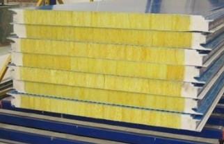 China Customizable Fireproof Foam Glass Wool Sandwich Panel For Building Materials for sale