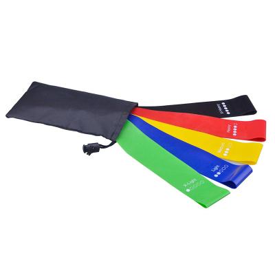 China Fitness Equipment Cloth Fabric Non Slip Loop Resistance Bands For Booty Set Hip Resistance Bands for sale