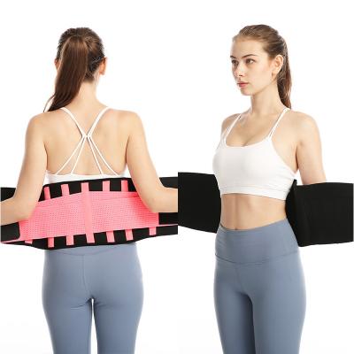 China Two Way Strength Band Workout Spandex Waist Sweat Slimming Waist Trimmer Belt With Waist Trainer Private for sale