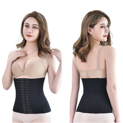 China Waist Shaping Effect Breathable Neoprene Body Slimming Neoprene Waist Trainer Sweat Bands Waist Trimmer Belt Waist Support for sale