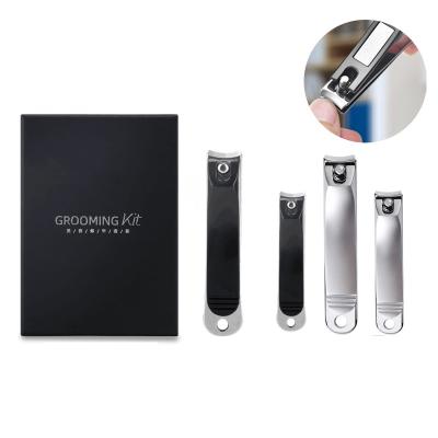 China Smooth Fine Cutter Plant Sharp Stainless Steel Toenail And Toenail Cutter Nail Clippers Set for sale