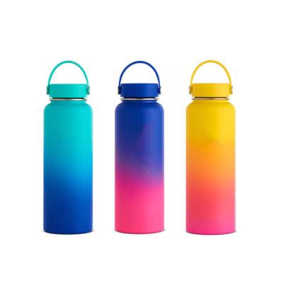 China 2020 Sustainable Factory Wholesales Double Wall Sports Insulated Stainless Steel Vacuum Water Bottle for sale