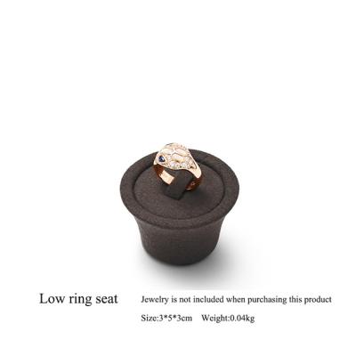 China Fashion Countertop Jewelry Display Props Exhibition Low Ring Seat for sale