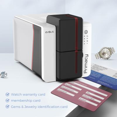 China Evolis Primacy 2 Impresora automática de tarjetas de PVC Impresión de tarjetas de dos lados en venta