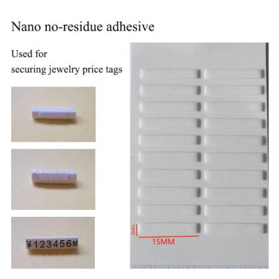 China 15*2mm Acrylic Price Cubes Transparent Nano No Residue Adhesive for sale