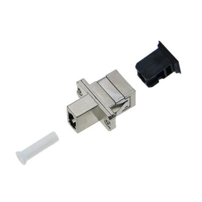 China Telecom SM MM Simplex Metal Fiber Optic Adapter Plug LC Female To SC APC Female for sale