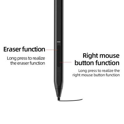 China Touch Screen+write+drawing 4096 palm pressure rejection outdoor stylus pro X/go 3/book/tablet Rechargeable Pen Laptop For Microsoft Surface for sale