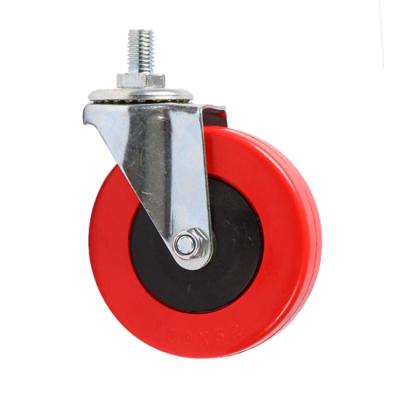 China PIVOT 80L 120L Shopping Trolley Caster Wheels PVC Kids Shopping Cart Wheels for sale