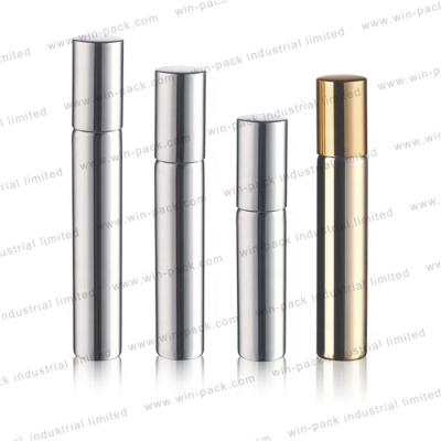 China Personal Care 10ML 15ml 20ml Glass Perfume Bottle, Pull Tube Bottle, Plated Spray Bottle for sale