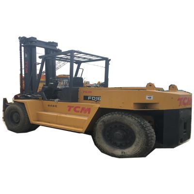 China High quality original Japan used TCM FD160 diesel forklift used TCM FD160 forklift in working condition 5m℃ ³ for sale