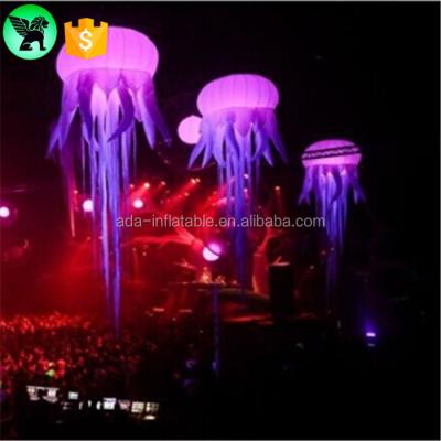 China Inflatable For Inflatable Party Indoor Decoration Event Club Ocean Jellyfish Lighting Inflatable For Club A2610 for sale