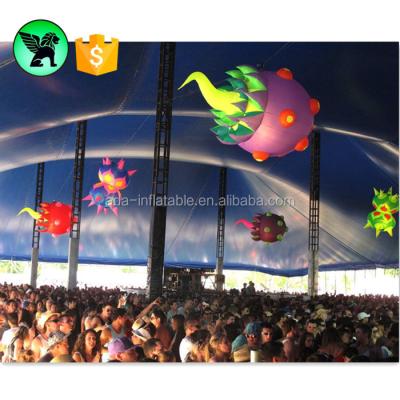 China Customized Customized Inflatable Jellyfish Ocean Event Jellyfish Hanging Inflatable Jellyfish For Event Stage A1342 for sale