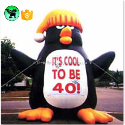 China Cute 5m Giant Penguin Cartoon Penguin Inflatable Advertising Model A1392 Promotion Inflatable Model for sale