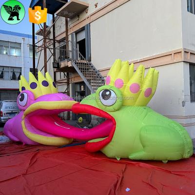 China Customized Inflatable Animal Model Inflatable Animal For Festival Event Party Frog Inflatable Event Stage Advertising A8852 for sale