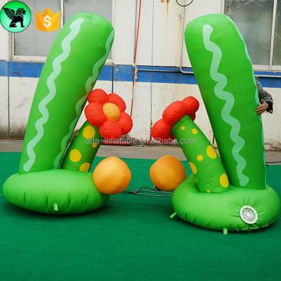 China Customized Inflatable Holiday Event Cactus Decoration Inflatable Cactus For Festival Party A8359 for sale