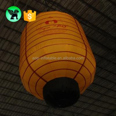 China Customized Inflatable Hanging Event Decoration Club Party Decoration Lantern 1.5m Inflatable Lantern Model A5173 for sale