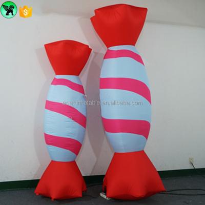 China Promotional inflatable pvc tarpulin fabric 3m inflatable festival candy customized giant event candy on sale A8196 for sale