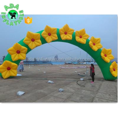 China 2018 Weddings Decoration Inflatable Archway Inflatable Flower Archway For Welcome Decoration W05139 for sale