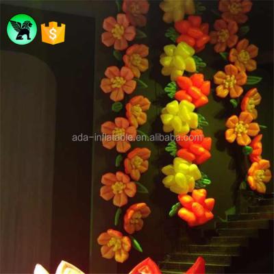 China Customized Inflatable Wedding Flower Stage Decoration Inflatable Flower Inflatable Flower Chain A1312 for sale