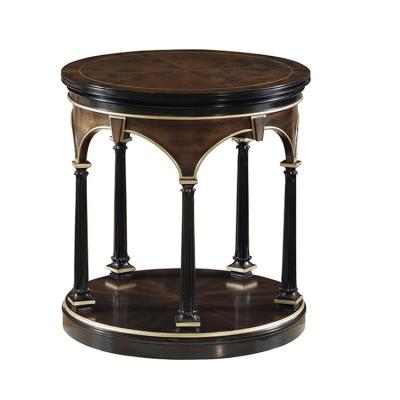 China Strong And Useful Living Room Furniture Hand Carved Antique Delicate Small Coffee Table End Table for sale