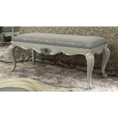 China Useful And Beautiful Romantic French Classic End Stool Leather Bed Bench for sale