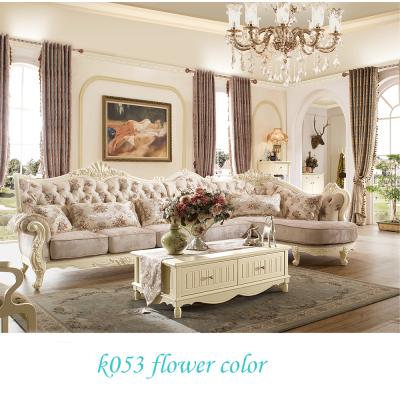 China Space Saving Classical American Style Solid Frame Leather Corner Sofa /Living Room Most Popular Space Saving Sofa Room Furniture for sale