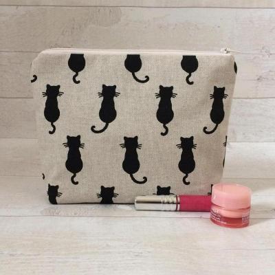 China NATIONAL Cat Makeup Pouch with Cat Lover for sale