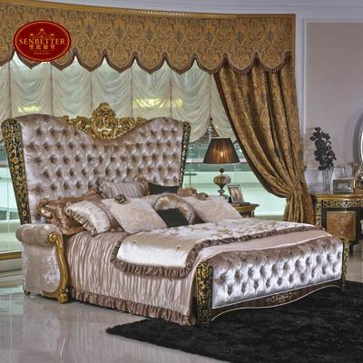 China 0061 Italy New Style European Classic Royal Antique Bedroom Furniture for sale