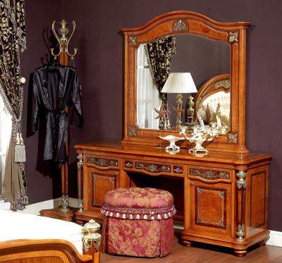 China Solid wood italy design bedroom furniture dresser and mirror 0029 for sale