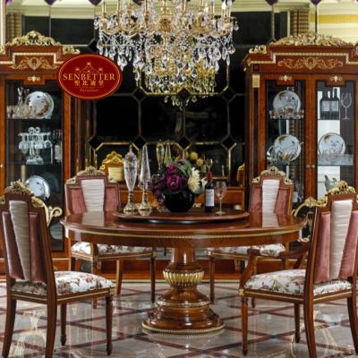 China Dining Set High End Home Furniture 0038 Royal Wooden Dining Table Console Table for sale