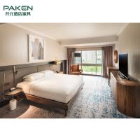 Chine Ensembles élégants simples de meubles d'OEM Ash Solid Wood Hotel Bedroom à vendre