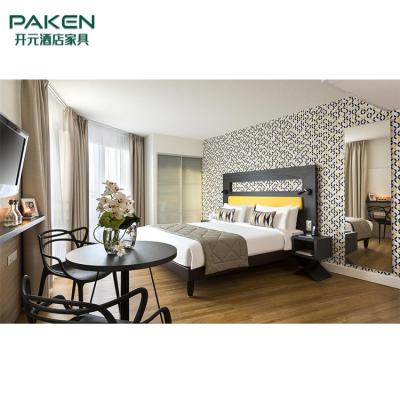 China A mobília comercial do quarto do hotel de PAKEN ajusta-se com material opcional à venda