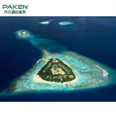 Chine Meubles faits sur commande de chambre à coucher des Maldives Meradhoo de tombolas pour la villa de l'eau/villa de plage à vendre