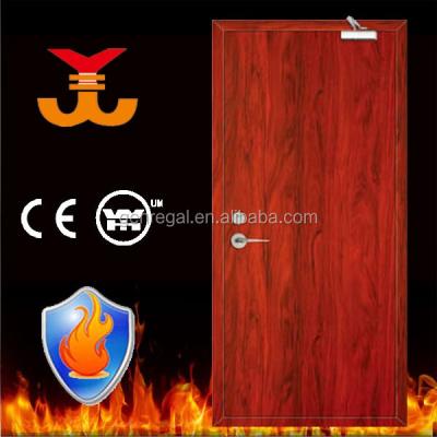 China Swing Certified Standard BS 476 Safty Wood Fire Rated Door for sale