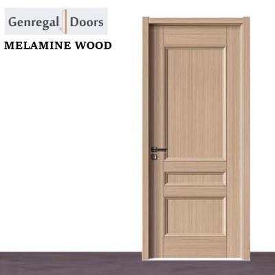 China Affordable Interior Eco-Friendly Veneer Laminate Molded Door for sale