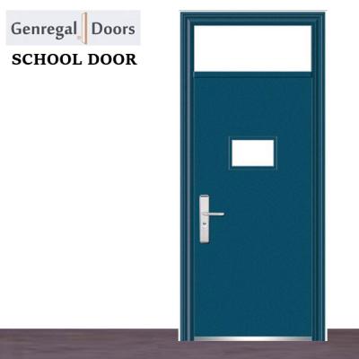 China Steel Swing Security School Classroom Door for sale