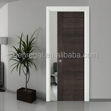 China Modern Manufacturer Interior Wood Sliding Swing Doors for sale