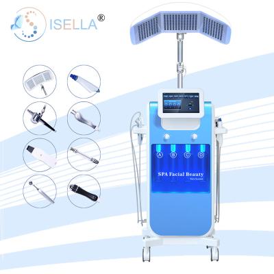 China Pigment Removal HY03 Vertical 8 In 1 Multifunctional Skin Care Spa Hydraulic Facial Dermabrasion System for sale