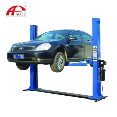 China Fast Portable Car Repair Center Column Car Pusher Two Mobile Post for sale