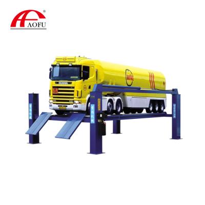 China Hydraulic Durable Four Post Car Lifter Suitable Car Repair Shop Price And Good Quality for sale